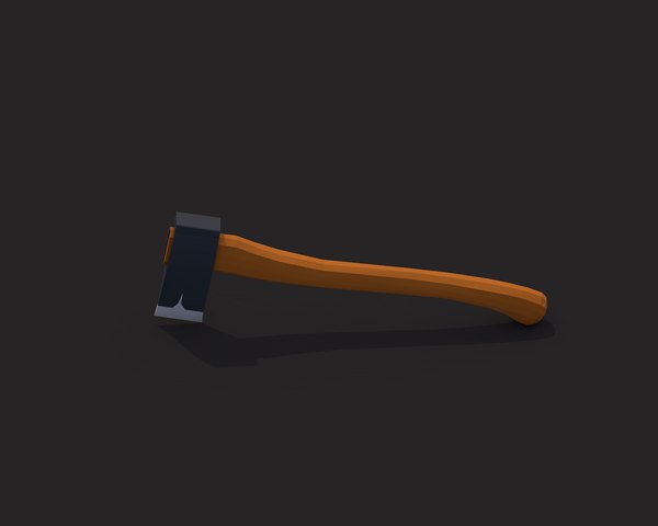 3d model axe v 2