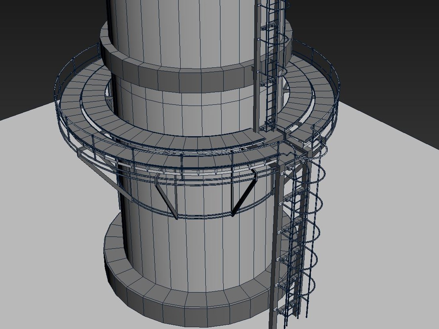 chimney stalk 3d model