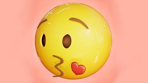 3D model KissEmojiEmoji