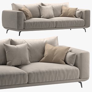 3D NR23 Three Seater Sofa