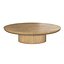 TABLE BASSE RONDE PIÉDESTAL OSLO