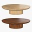 TABLE BASSE RONDE PIÉDESTAL OSLO