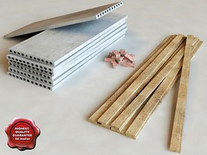 LowPoly building materials