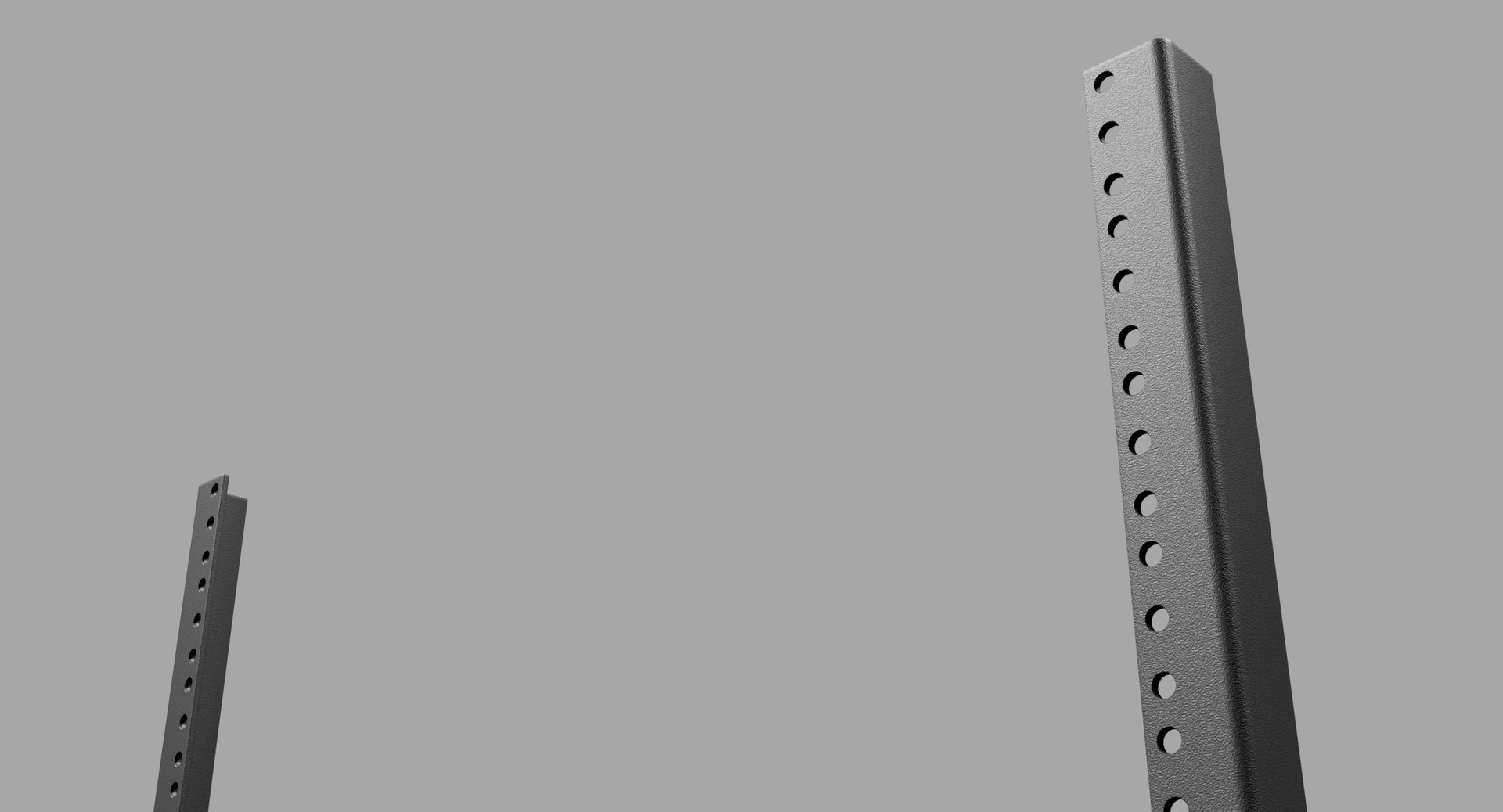 3D 19-inch Rackmount Rails Racks - TurboSquid 1277772