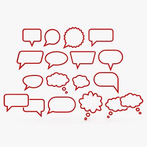 Speech Bubble Set