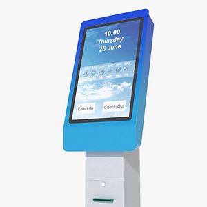 Hotel Kiosk 2 White
