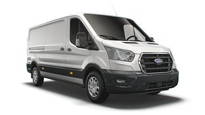 Ford Transit Van L3H1 Trend 2021 3D model
