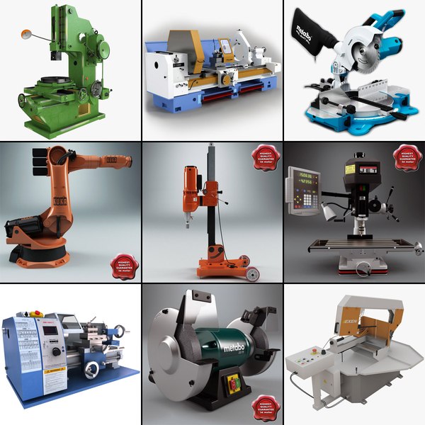3d model of industrial machines v5