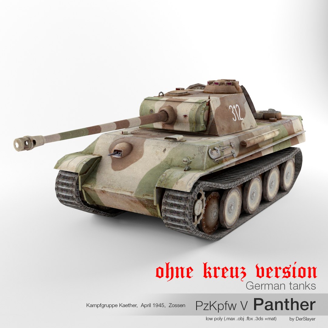 sd v panther german tank 3d model https://p.turbosquid.com/ts-thumb/AW/PNWqHn/oPJzP4pP/previewohnekreuz/jpg/1488429219/1920x1080/fit_q87/007b149422685edd55ea302f807448327164b6b5/previewohnekreuz.jpg