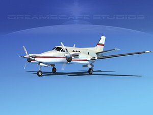 3d propellers beechcraft c100 king air model