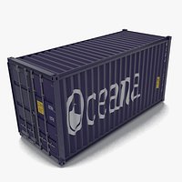 New 20 foot shipping container