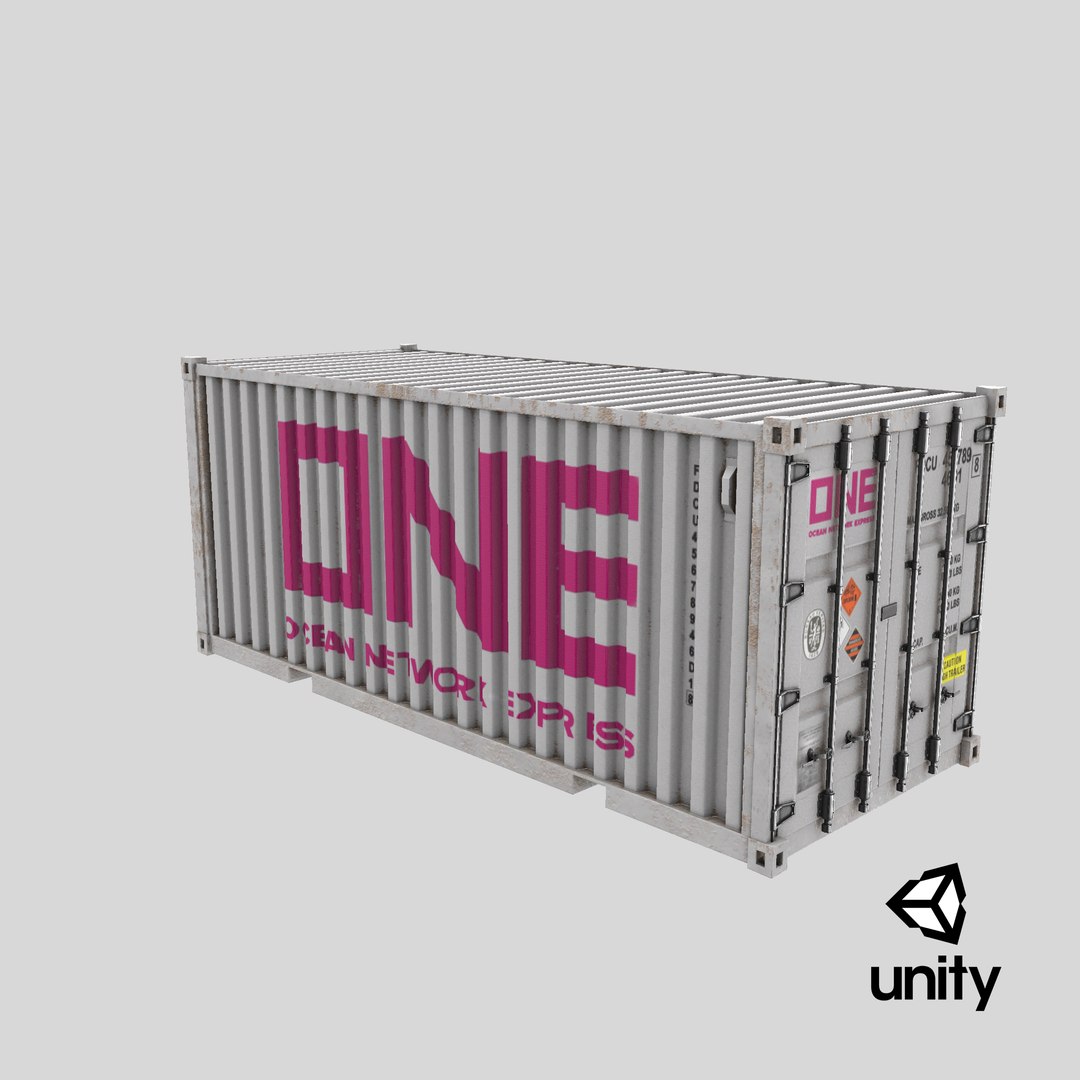 3D Shipping Container Model - TurboSquid 1493994