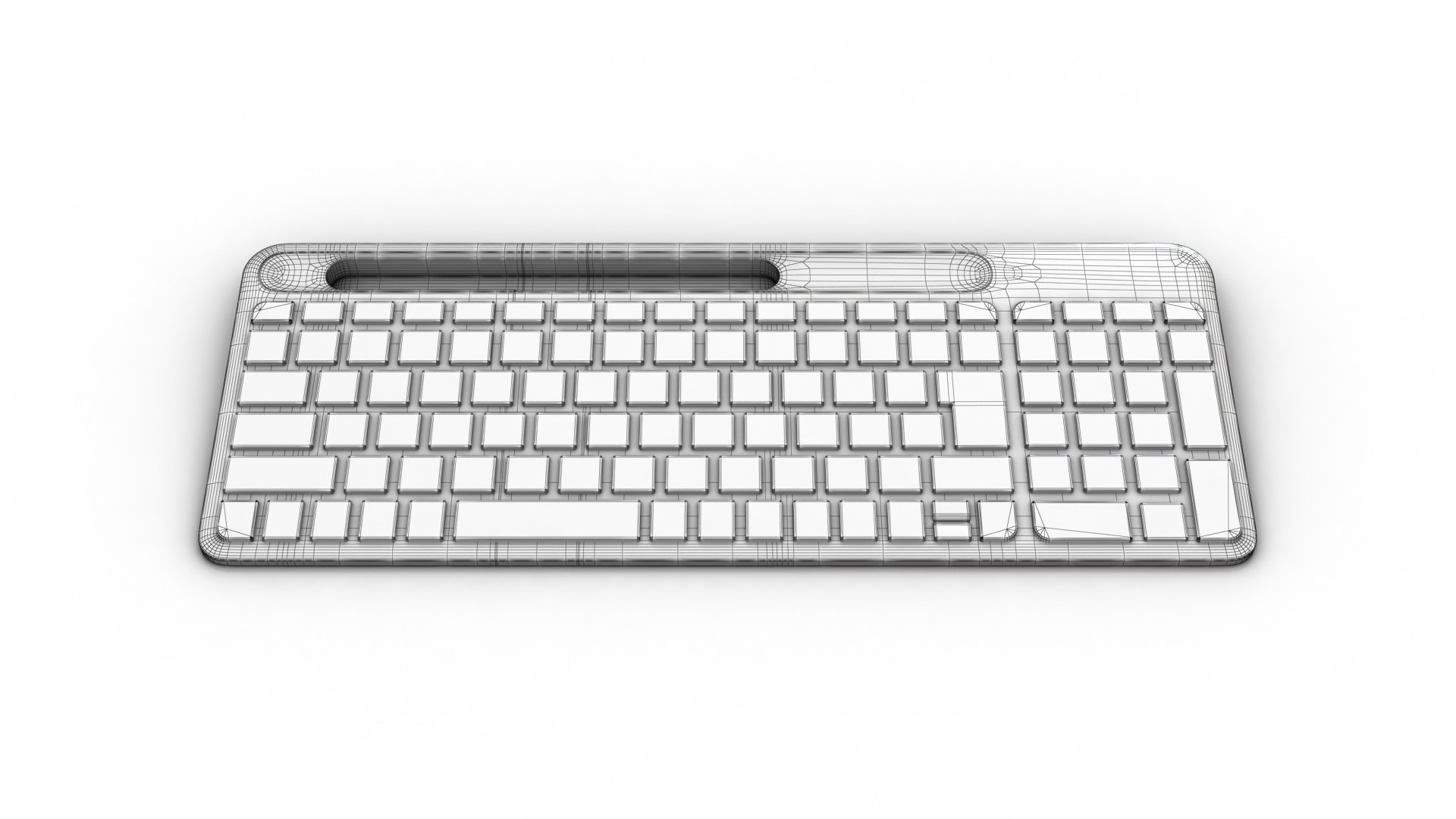 Logitech K580 3D Model - TurboSquid 2334713