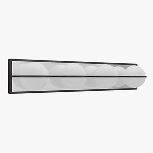 3D model Pearl LED Bath Vanity Wall Light P300313