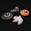 Biscoitos assustadores de Halloween