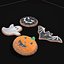 Biscoitos assustadores de Halloween