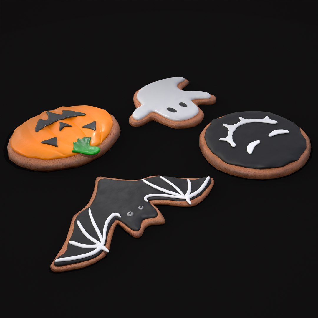 3D Spooky Halloween Cookies https://p.turbosquid.com/ts-thumb/AW/YP9Qef/xn/17/png/1743536976/1920x1080/fit_q87/49ea8d62baa04ededacfeefe8793982206e5610b/17.jpg
