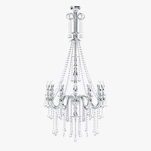 3D luxury chandelier
