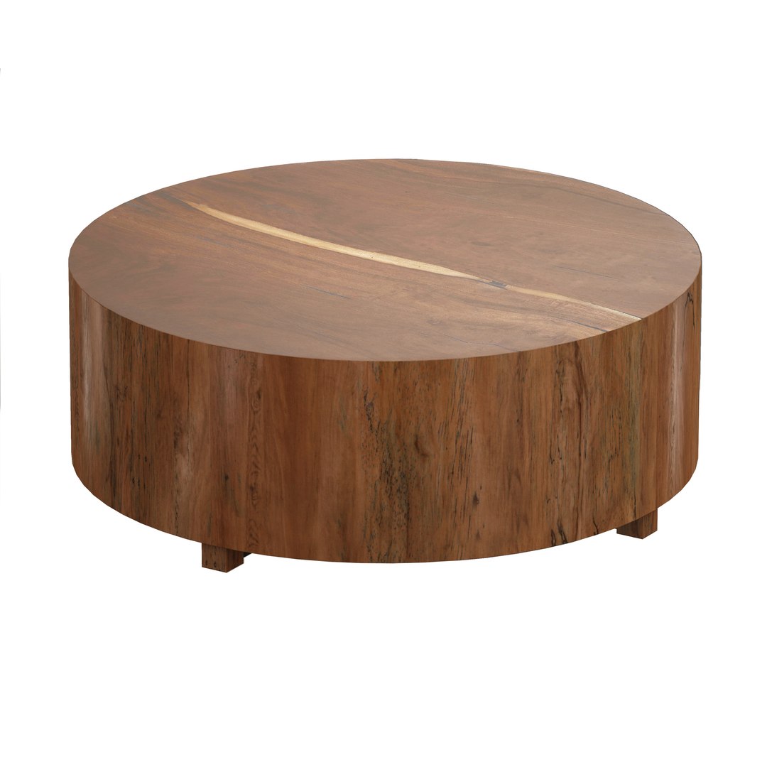 Coffee Table Natural Yukas 3D Model - TurboSquid 1621175