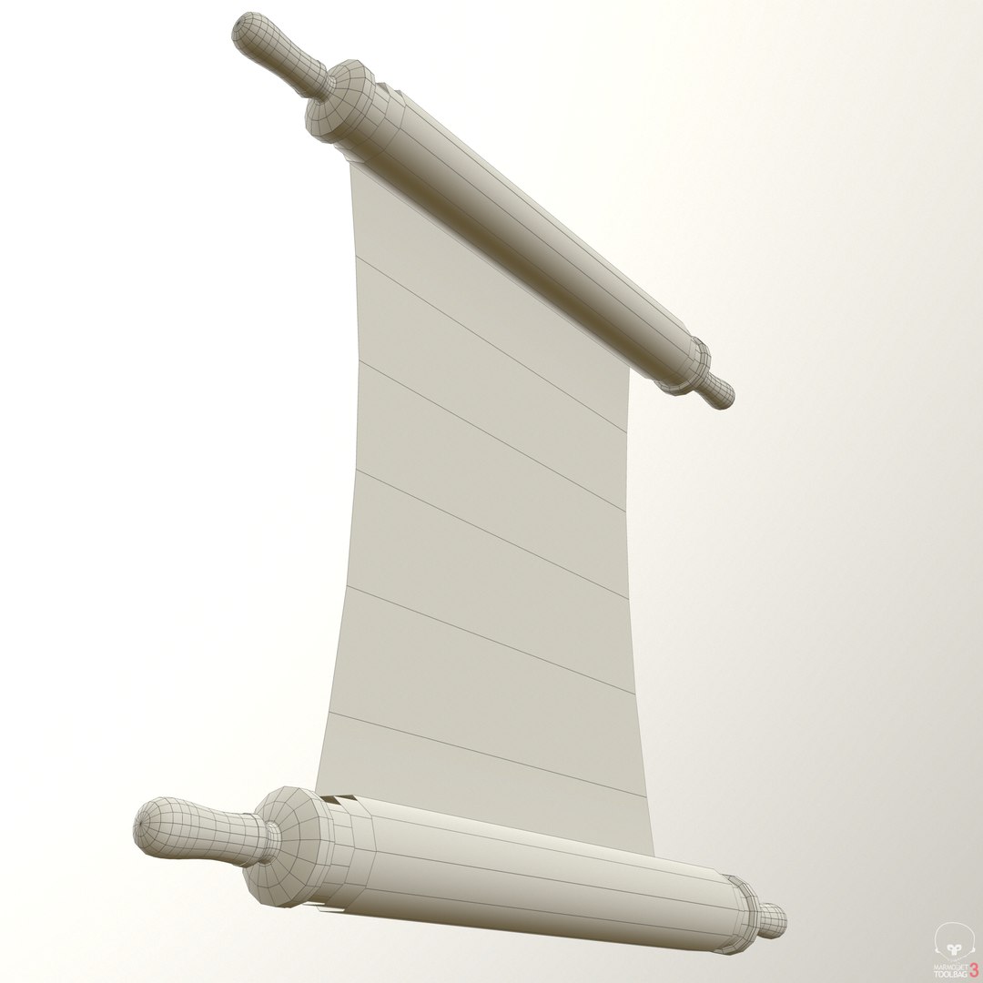 Old Scroll Model | 1148073 | TurboSquid