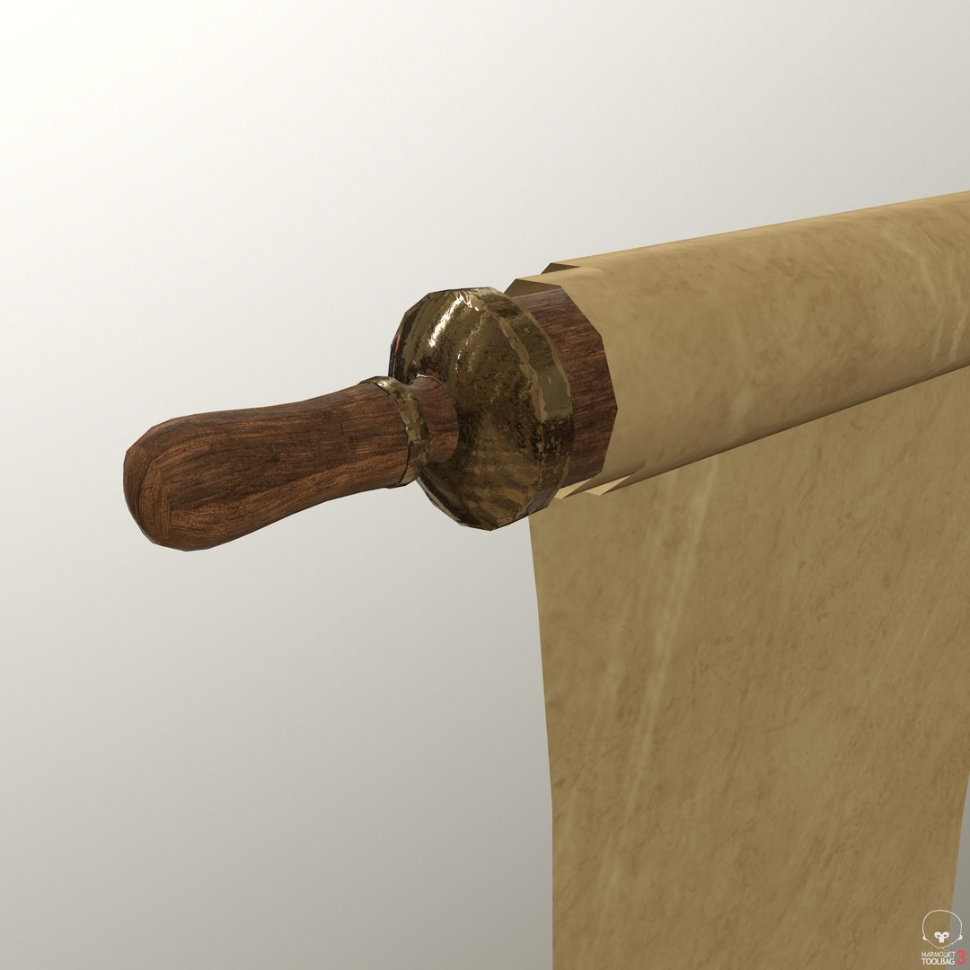 Old Scroll Model | 1148073 | TurboSquid