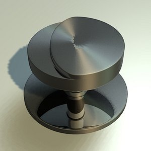 3d model door knob