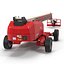 텔레스코픽 붐 리프트 JLG 1850 sj Red Rigged