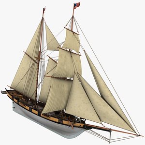 Schooner Halcon Sailboat