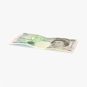 3d 5 pound note single model