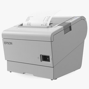 3D OmniLink TM T88VI DT2 Thermal POS Printer with Integrated PC