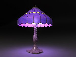 Antique Tiffany-style Table Lamp