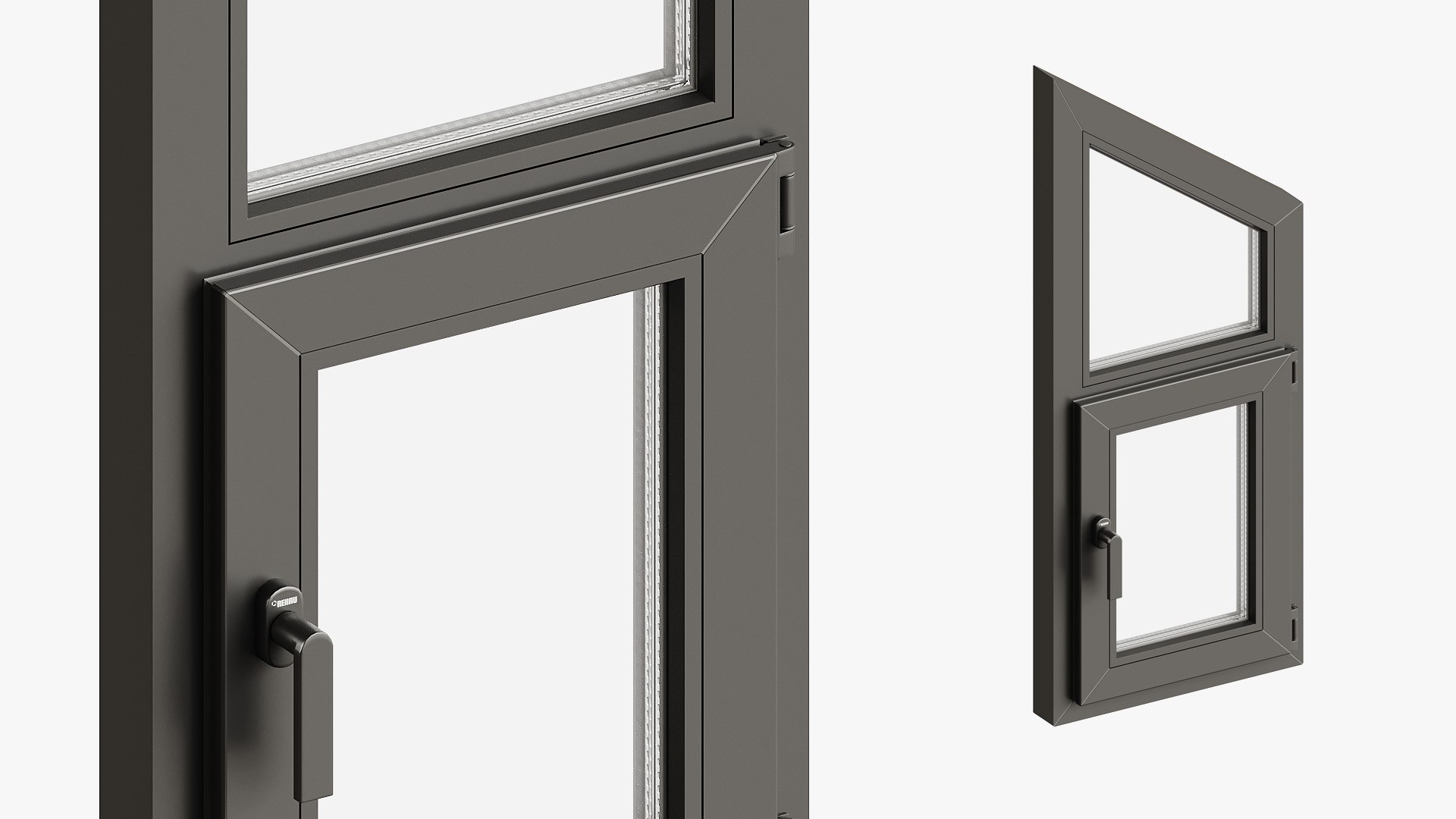 3D Trapezoidal-triangle Window With A Tilt Angle 35 - TurboSquid 2559691