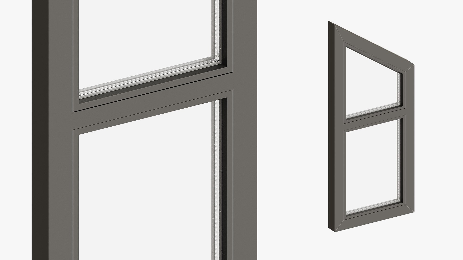 3D Trapezoidal-triangle Window With A Tilt Angle 35 - TurboSquid 2559691