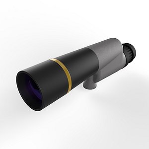 3D spotting scope model