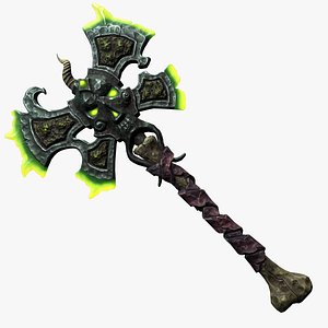 Undead poleaxe 3D