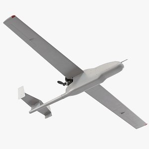 Granat-4-E portable remote monitoring drone 3D model