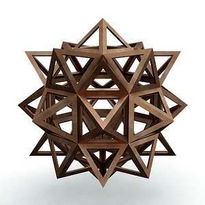 icofiexaedron apotetmimenon cenon 3D model