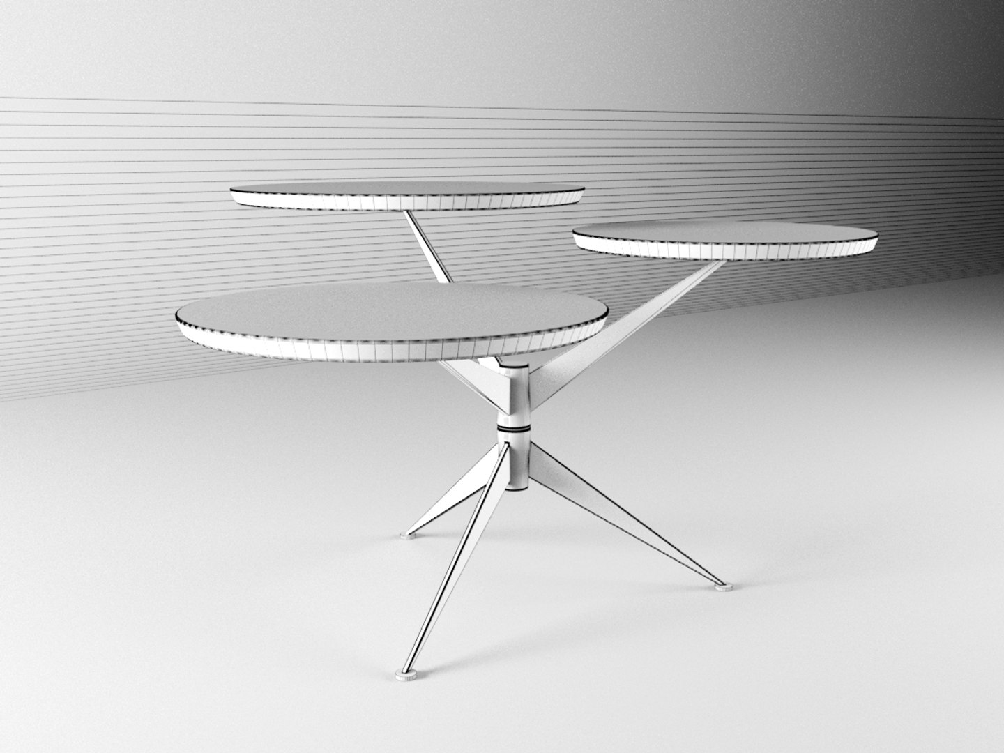 Coltrane Wood Veneer Coffee Table Model - TurboSquid 1491796
