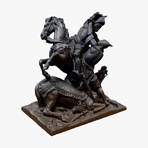 Combat de Charles Martel et d'Abderamane