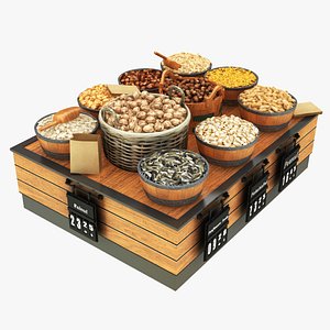 nut display stand 3D model