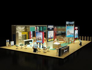 Booth Exhibition Stand a242