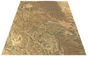 3D Saudi Arabia topography e26n37 NEOM