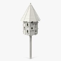 Painted Twenty Nests Dovecote White