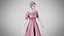 Dress 50 Dusty Rose Velvet With Design