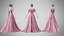 Dress 50 Dusty Rose Velvet With Design