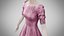 Dress 50 Dusty Rose Velvet With Design
