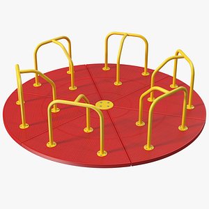 Merry Go Round 10 Foot Red