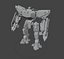 3D Robotic Mech model