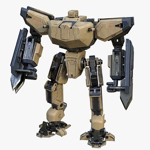 3D Robotic Mech model