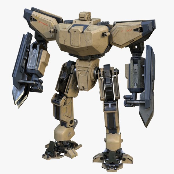 3D Robotic Mech model - TurboSquid 2035802